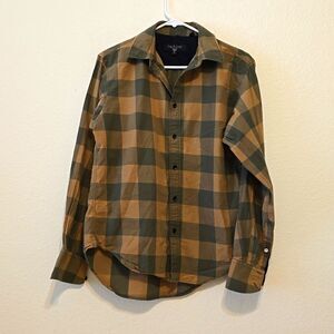 Rag & Bone Plaid Button Up Shirt Men’s S